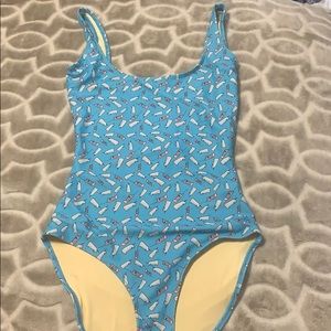 Printed Bathing Suit